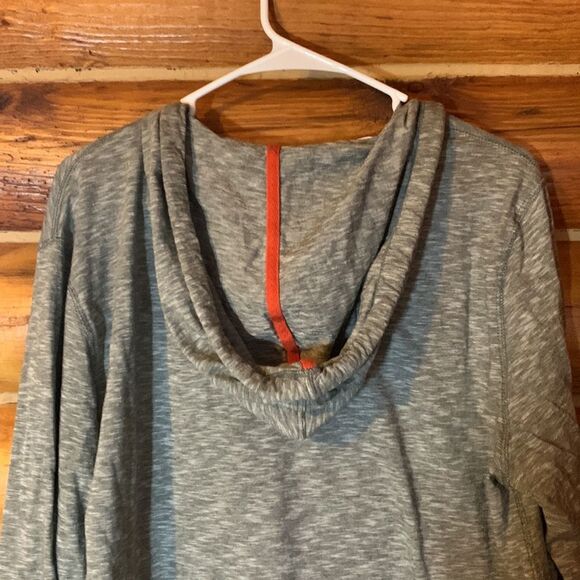 Men’s Ruff Hewn Long Sleeve Heather Grey Tee T-Shirt Medium - Picture 9 of 12